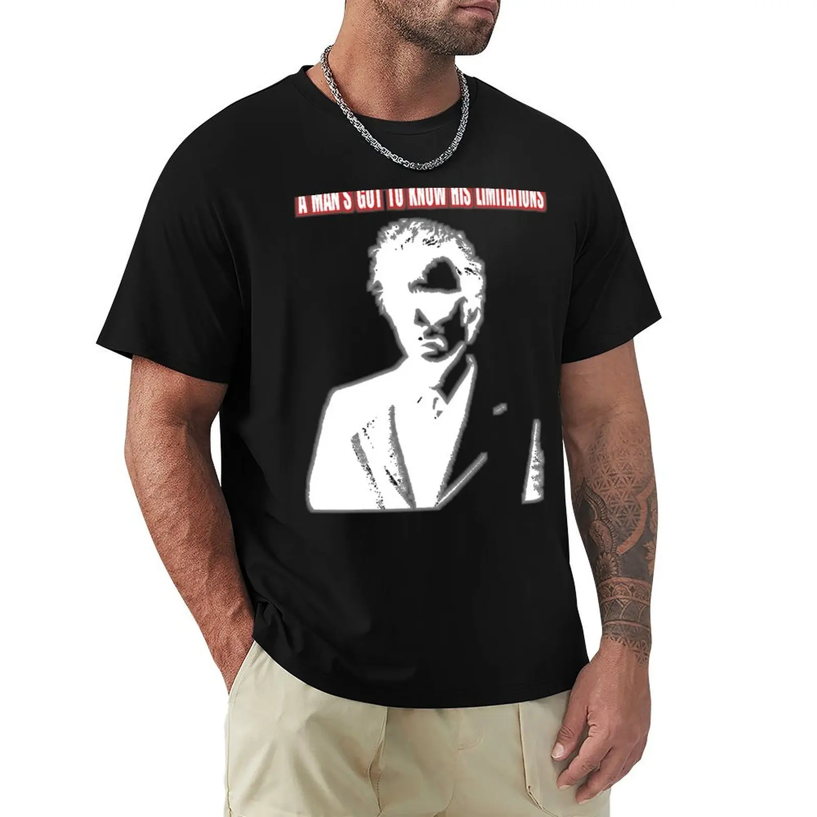 

Dirty Harry - A Man's Got To Know His Limitations T-Shirt quick drying clothes for men