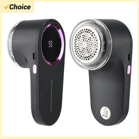 Portable Lint Remover for Clothing Electric Fuzz Pellet Remover LED Display Rechargeable for Clothes Fabric Shaver Fluff Remover
