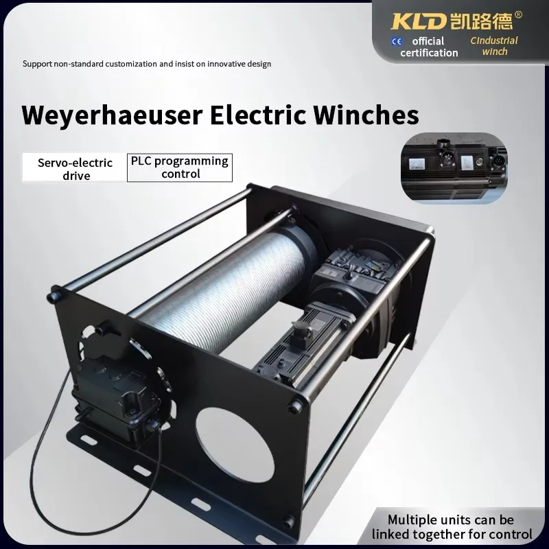 Servo Winch PLC Programming Intelligent Constant Tension Control Winch Stage Equipment Professional Winch