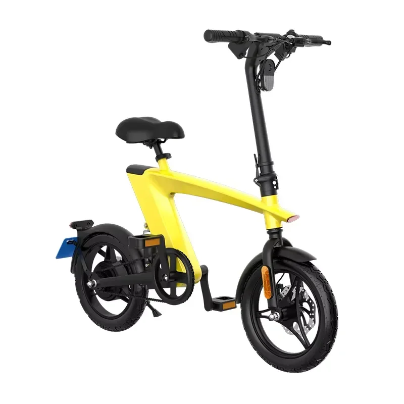 STLF Adult Smart Foldable Electric Moped, New Model Small 48V E-Bike EU Warehouse Peru Chile Bicycle