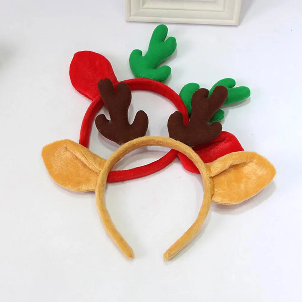 

Christmas Antler Hair Clasp Cartoon Headband for Xmas Party Holiday Hair Accessories Christmas Headdress Xmas Headband