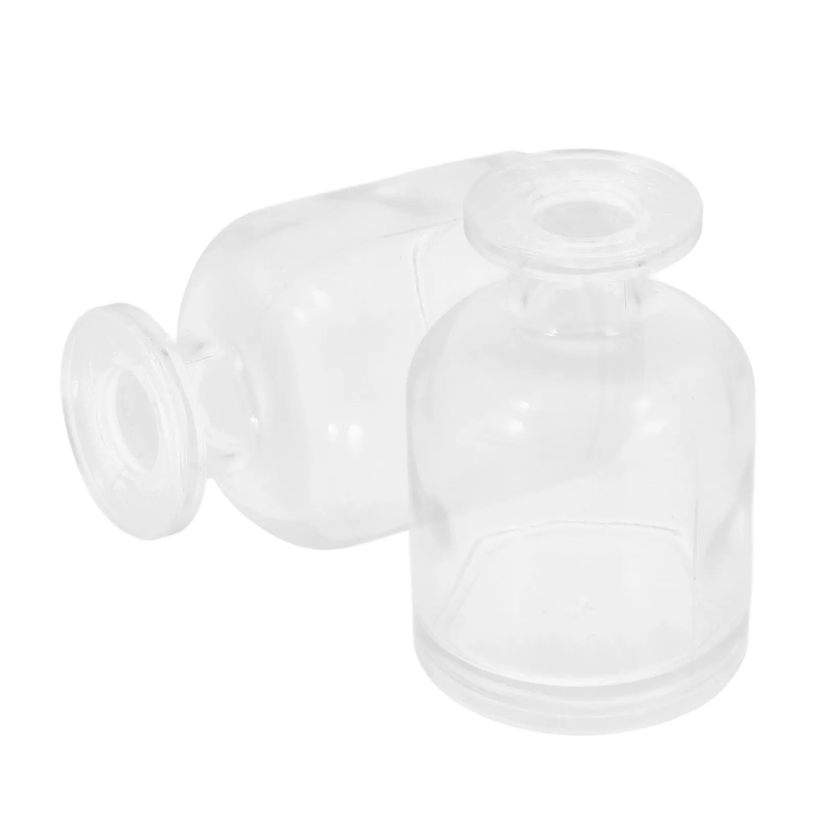 2Pcs Robust Glass Diffuser Bottles Empty Essential Oil Diffuser Containers Elegant Design Continuous Scent Diffusion for Bedroom
