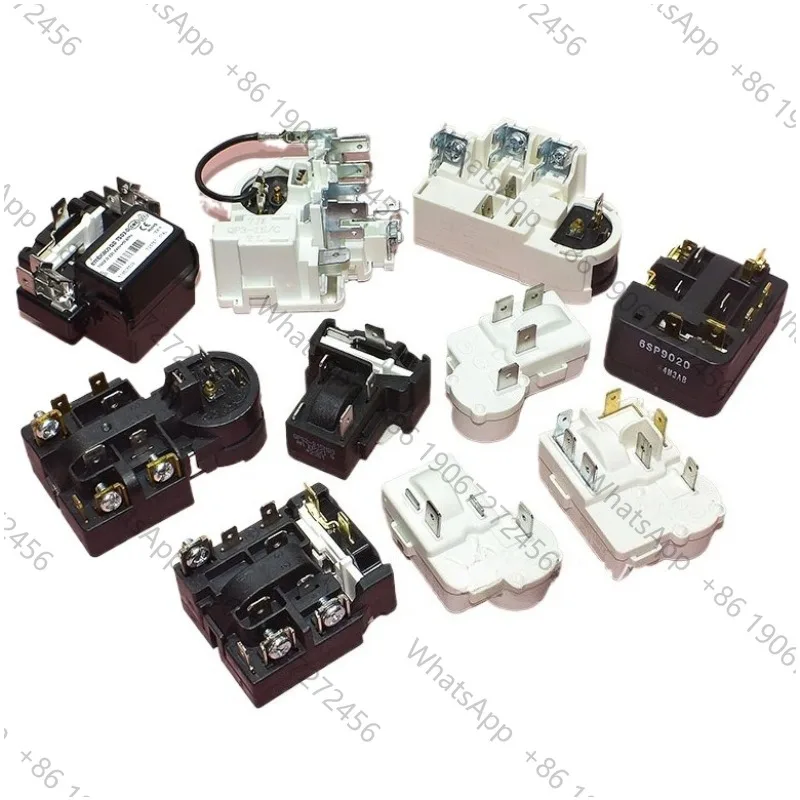 1 piece suitable for  Midea Rongshida refrigerator compressor PTC combination starter, overload protector, 6SP90, QP3-12A