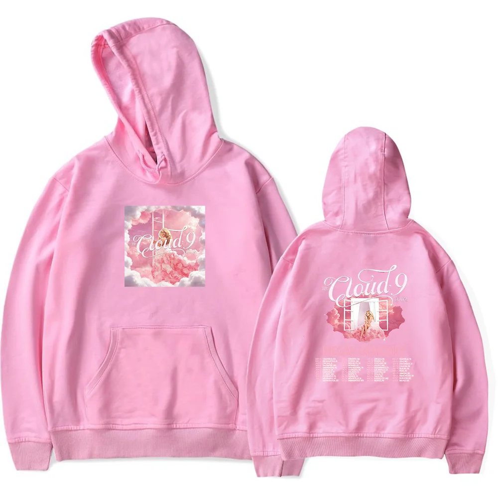 

Худи Megan Moroney The Cloud 9 Tour Merch 2026, новая коллекция, унисекс, с длинным рукавом, пуловер