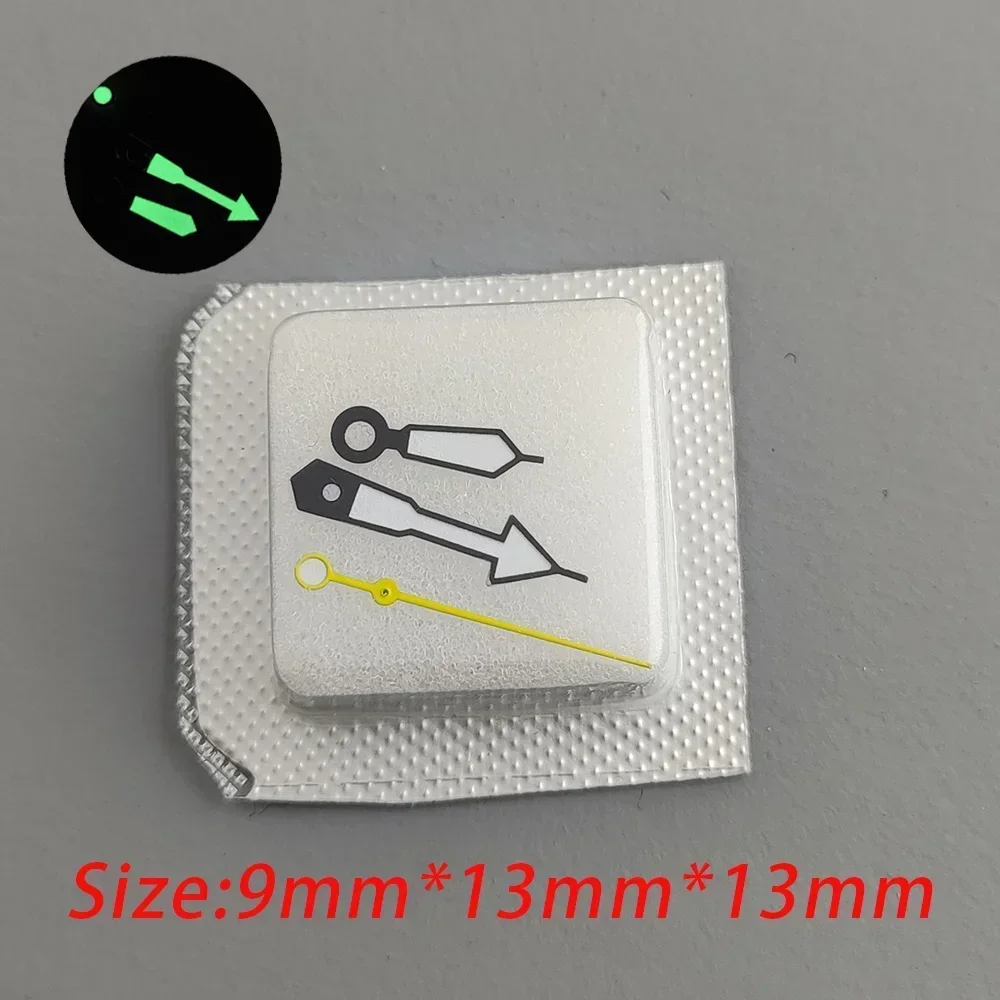 Watch Accessories Watch Pointer NH35 Hands White Pointer Green Super Luminous Suitable for NH35 NH36 Movement NEW DIY
