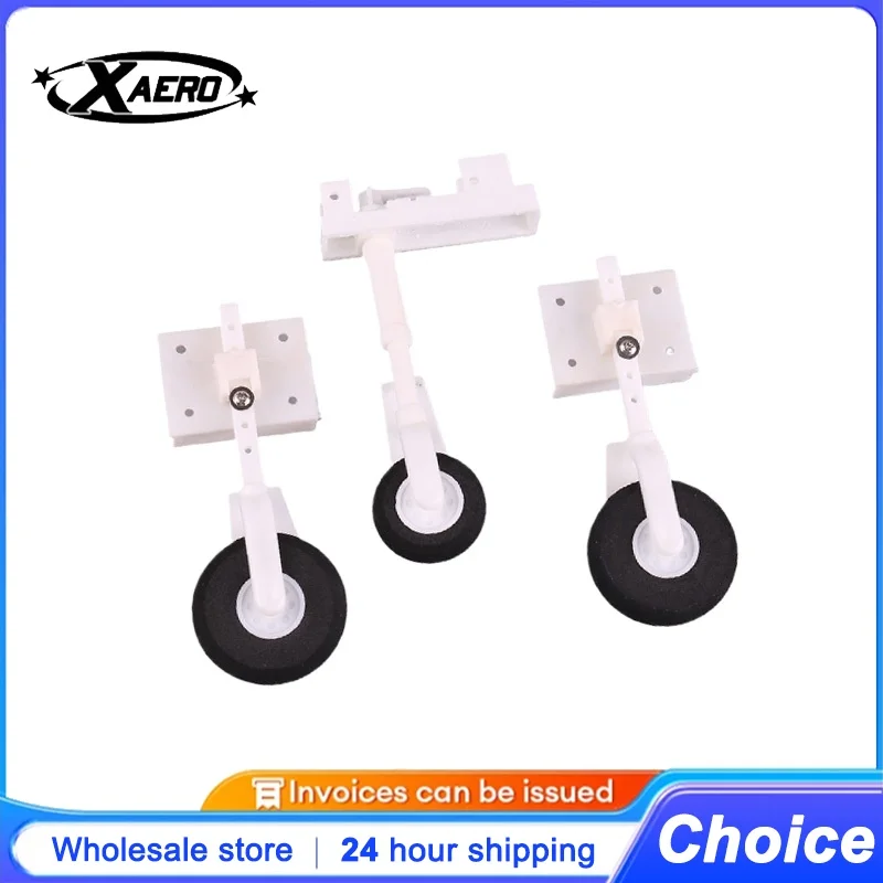 

SU-27 RC Airplane Nylon Landing Gear with Shock Absorber for Foam Fixed Wing Front Steering Wheel