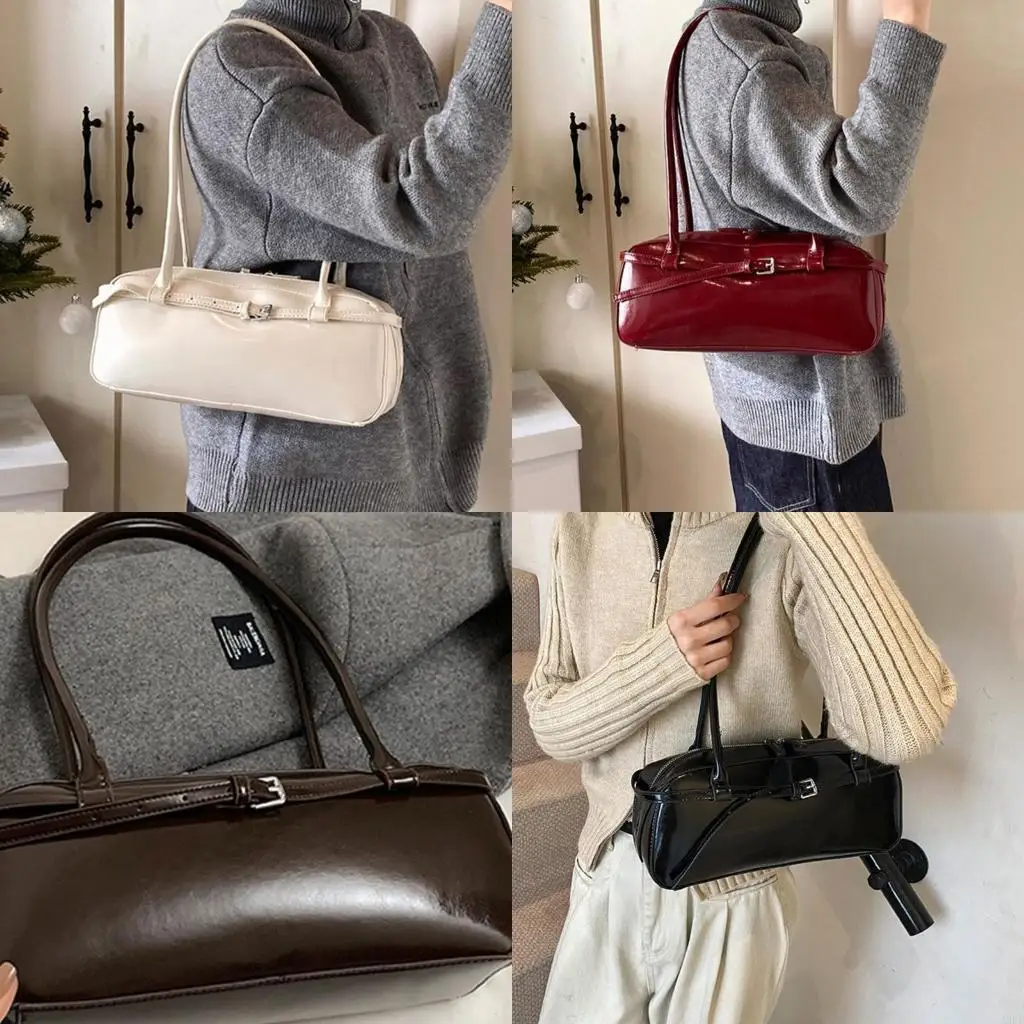 

Women Underarm Bag Autumn Winter Shoulder Bag Fashion Commuting Bag Fall Purse Trendy Handbag All-matching Armpit Bag