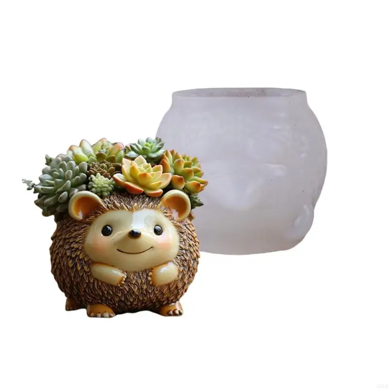 

Творческий рисунок ежа силиконовая плантаторная плесень формы цветочной точки