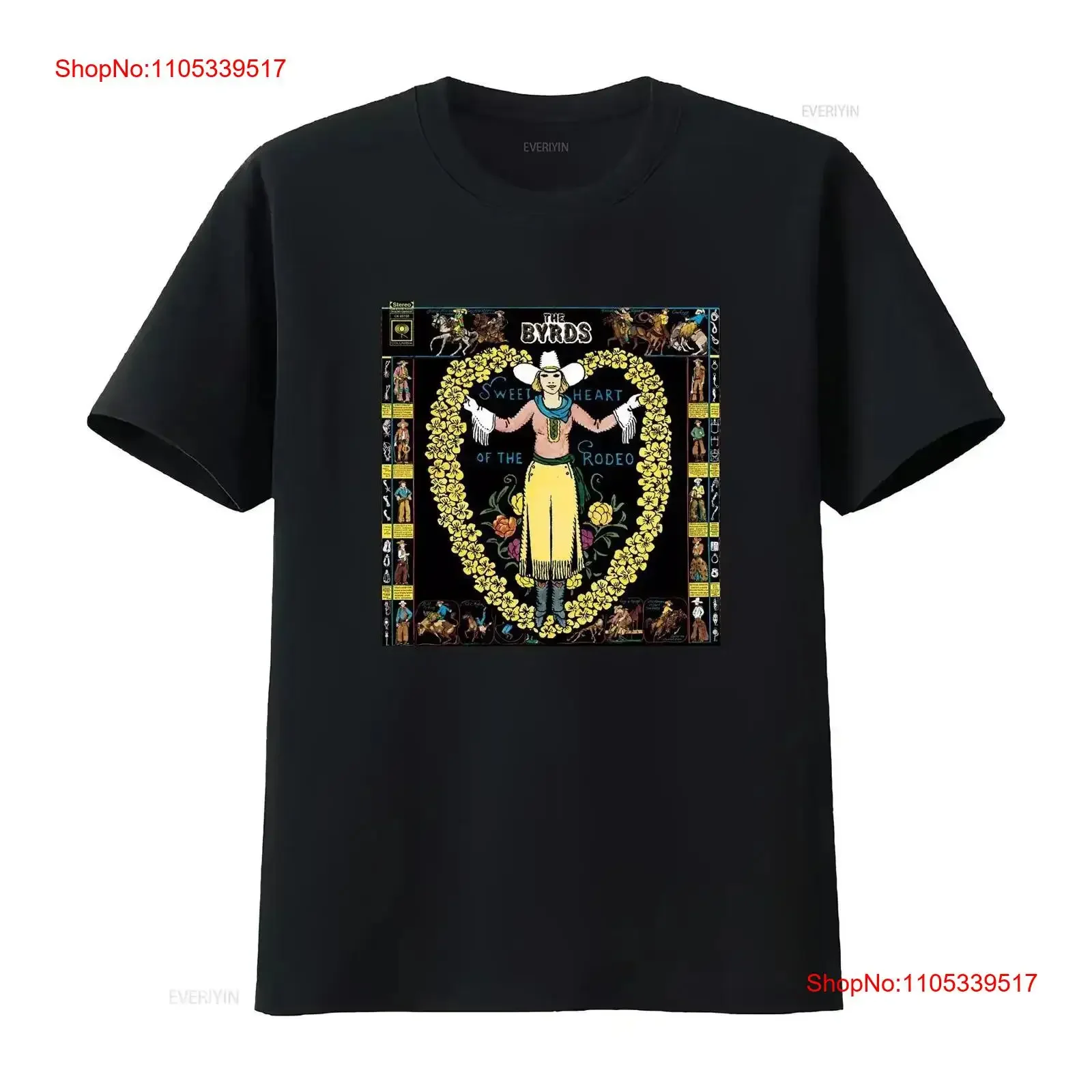 The Byrds Sweet Heart Of Rodeo Roger McGuinn Gene Clark David Crosby T Shirt vintage Washed Stretched Breathable Versatile Soft