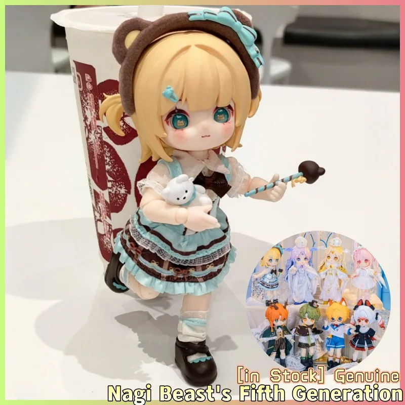 

В наличии Оригиная фэнтезийная серия Nagi 5-го поколения, мобильная кукла, слепая коробка, игрушка, 12 очков, Bjd, фигурка, модель игрушки, подарок на день рождения для девочки