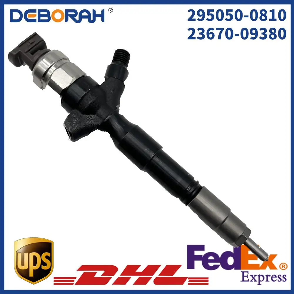 

Diesel Common Rail Fuel Injector 23670-09380 295050-0810 For Toyota Hiace Hilux VIGO 2KD FTV D