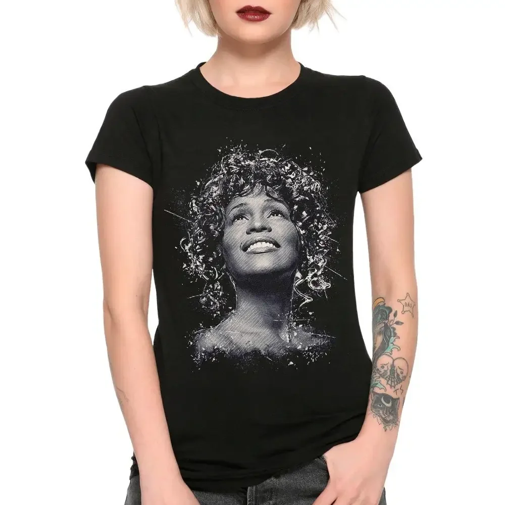 

Whitney Houston T Shirt Men's and Women's Sizes bma 041