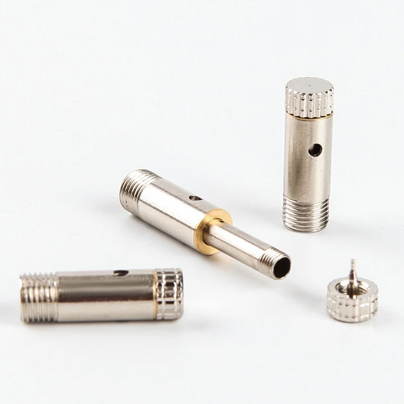 10 PCS Metal Pull-Rod Filter Cartridge Reusable Cigarette Holder Pipe Washable Filter Tip Tools Smoking Accessories