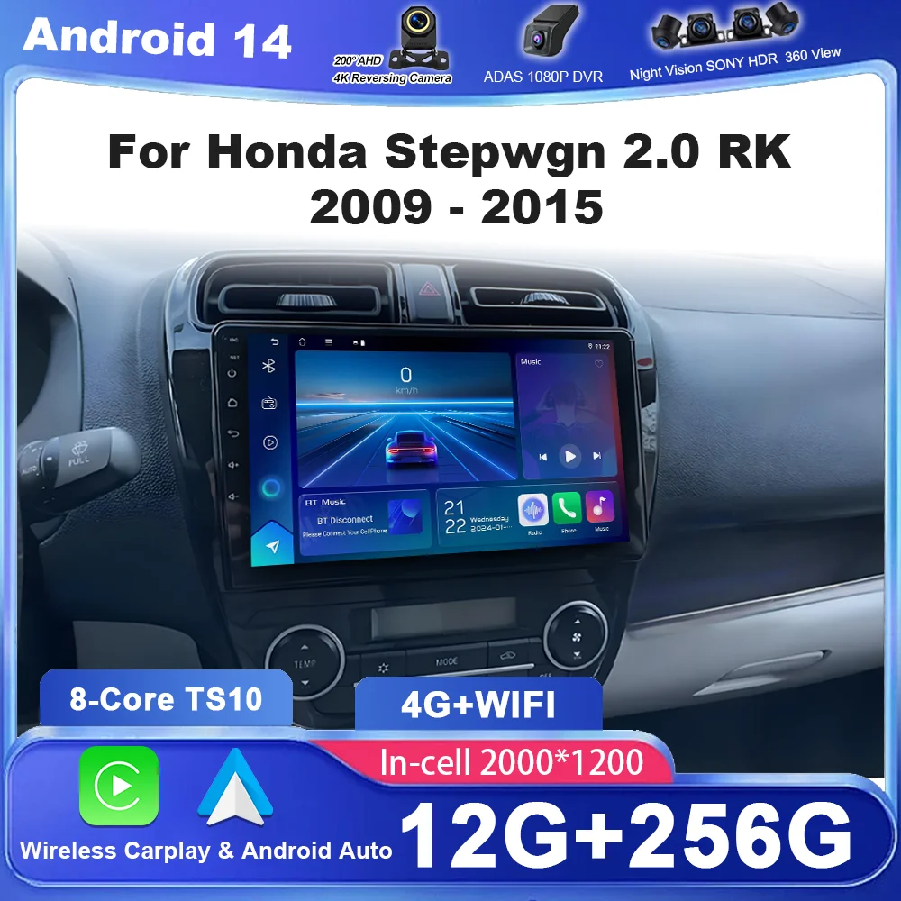 Android For Mitsubishi Mirage 6 Attrage 2012 2013 2014 2015 2016 2017 2018 Car Radio Multimidia Player GPS Navigation 4G Carplay