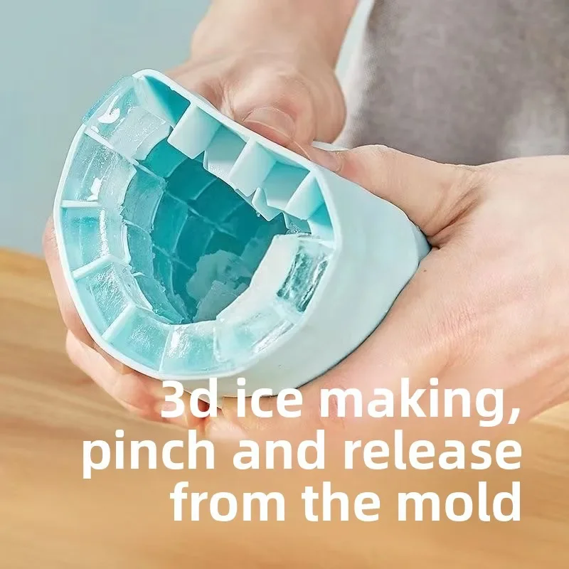 Ninja-Eismaschine, Silikon-Eiswürfelform mit Eis am Stiel-Sticks, wiederverwendbare Eisformen für die Küche, sommerlich kühl