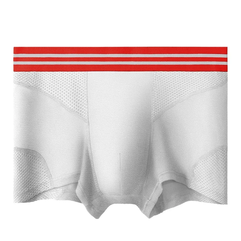 2 Stück Herren-Boxershorts. Mit Netzlöchern für Atmungsaktivität. Sport-Boxershorts für Herren in Übergrößen.
