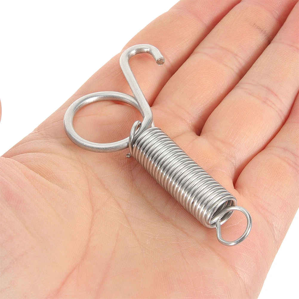 

24Pcs Metal Spring Latch Hooks for Cage Door Rabbit Dog Bird Small Animal Lock Large Cage Lock Cat Door Latch