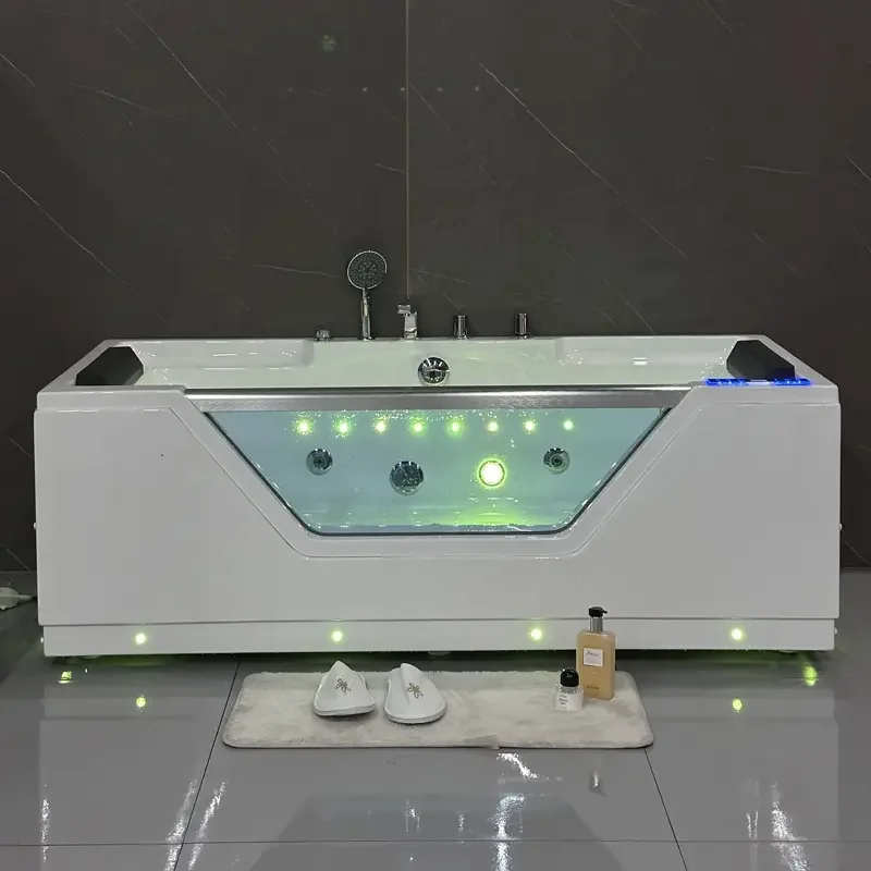 SPA Massage Bathtubs Acrylic Freestanding Bathtub for Adult 2 Person Bathtub