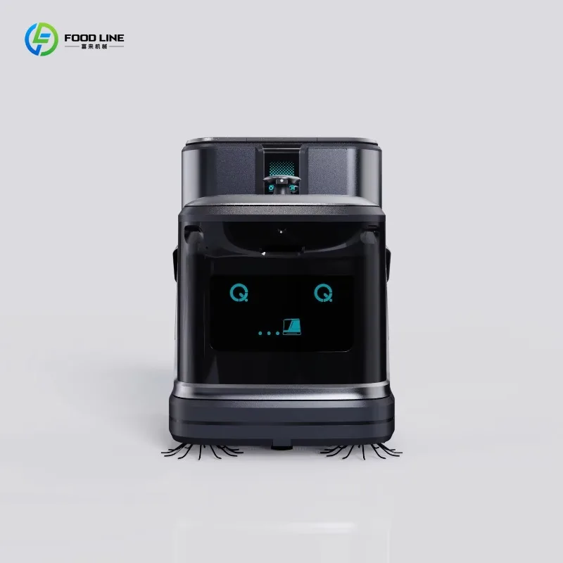 Customized All In One Smart Floor Cleaning Robot Navigation Technology App Control Auto Charge And Auto Vacuum Function