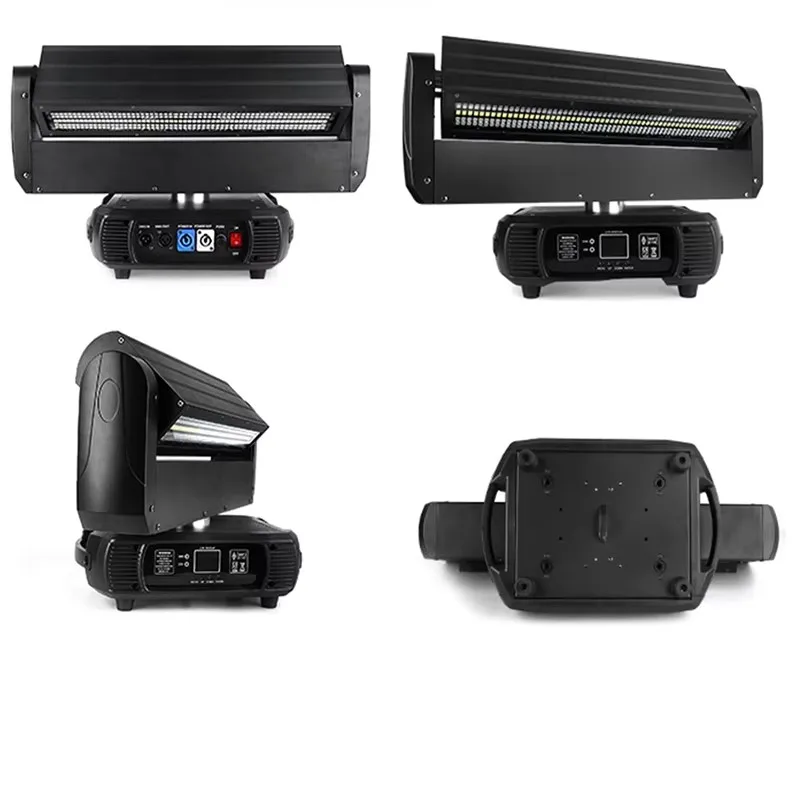 6X40W Double Sided Scan LED Stage Effect Light  Infinite Rotating Moving Head Beam Light for DJ Disco Club Wedding