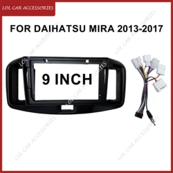 LCA 9 Inch For Daihatsu Mira 2013-2017 Car Radio Stereo Android MP5 Player Panel Casing Frame 2 Din Head Unit Fascia Dash Cover