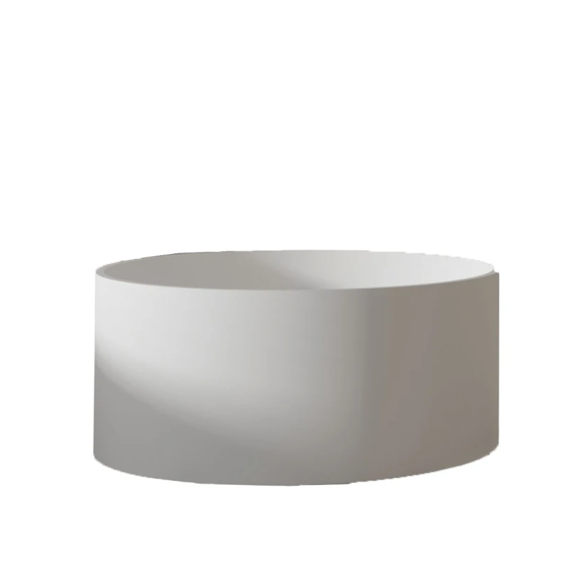 

Regular round artificial stone bath tub bath household