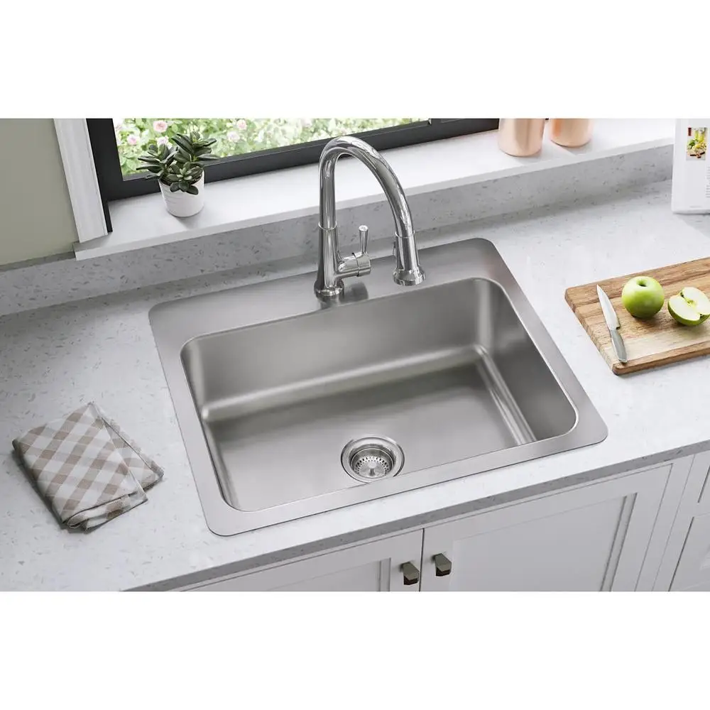 Dayton Stainless Steel Single Bowl Sink 27