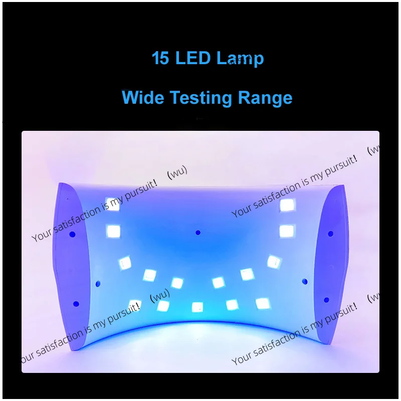 Optical Photochromic and Anti Blue-ray Lens Tester Color Change Detector with 21pcs LED Lights Y862
