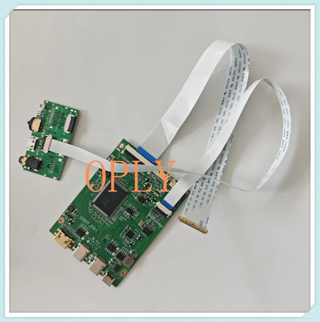 

kit Controllor board 2 TYPE C Mini HDMI-compatible for MNF601BA1 MNF601BA1-4 15.6" 1920x1200 EDP LED panel screen