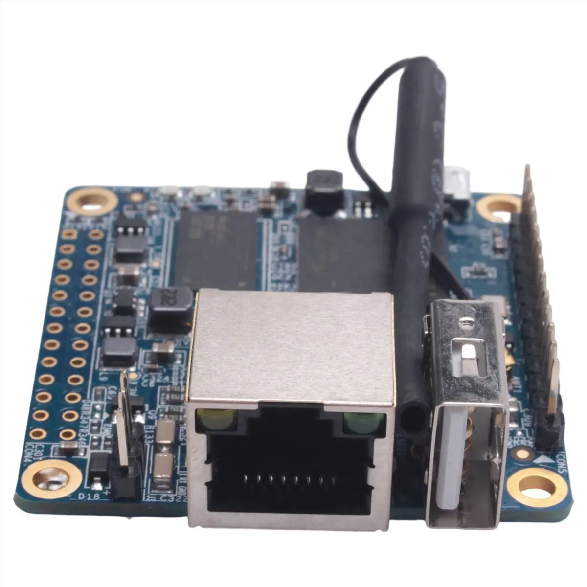 DT82-for Zero 512MB Development Board+Protective White Case ,H3 Quad Core Open-Source Mini Single Board Set