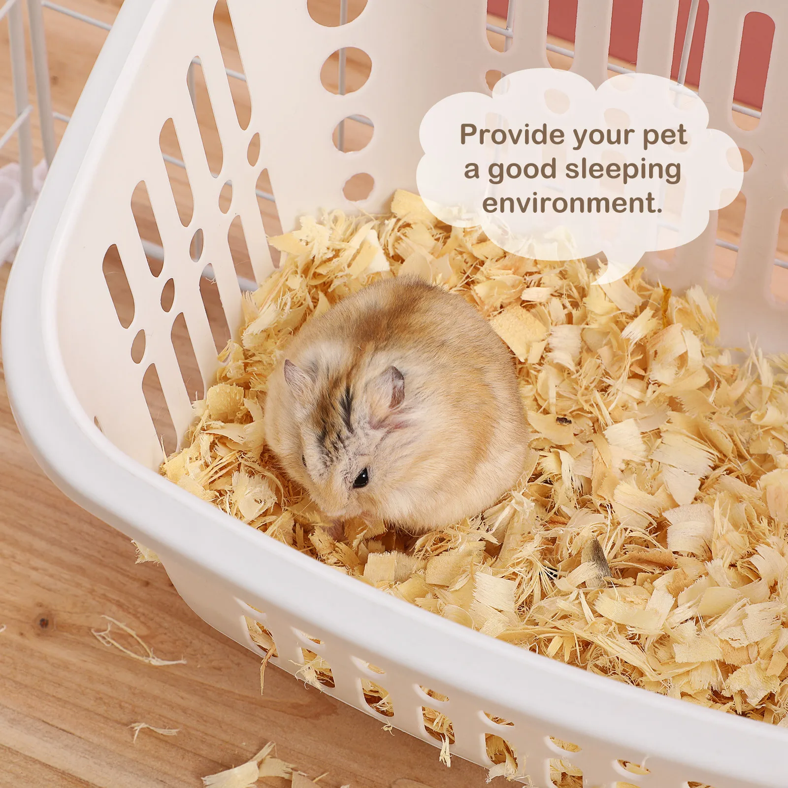 

2Pcs Small Pet Hanging Nests Unique Style Hamster Bed Breathable Comfortable Nest for Rodents Cage Decor Functional Accessories