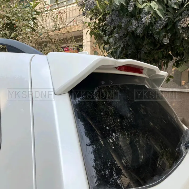 Use For Subaru Forester 2013-2019 Year Spoiler ABS Plastic Carbon Fiber Look Rear Trunk Wing Car Body Kit Accessories