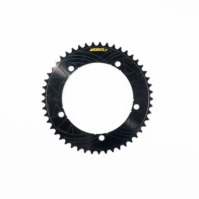 ARDENTLY Bike Chainring 144BCD Fixed Gear Track Bicycle Single Disc Gear 48 Tooth Chainwheel Crankset Tooth Plate NEW Accessorie