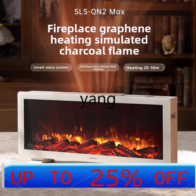 

YJQ heater fireplace simulation flame household energy saving whole house electric heater