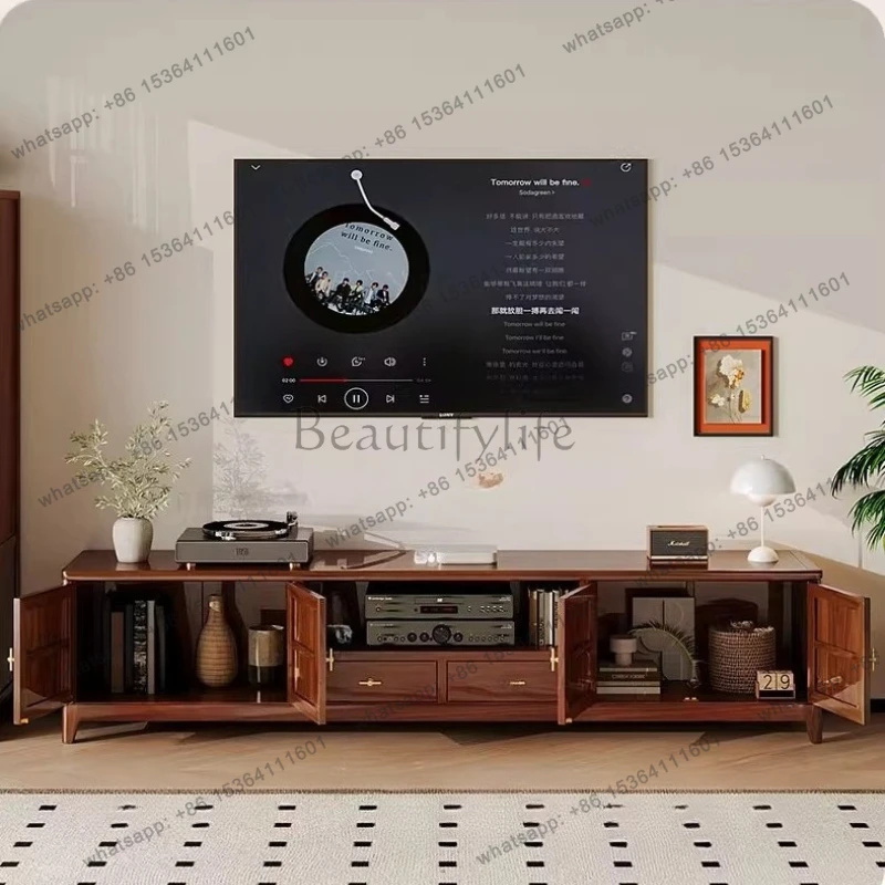 

European Minimalist Tv Stands Cabinets Modern Creativity Light Luxury Tv Table Vintage