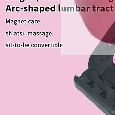 

Magnetic Back Massager Muscle Relax Stretcher Posture Corrector Lumbar Support Spine Stretch Pain Relief Therapy Tool