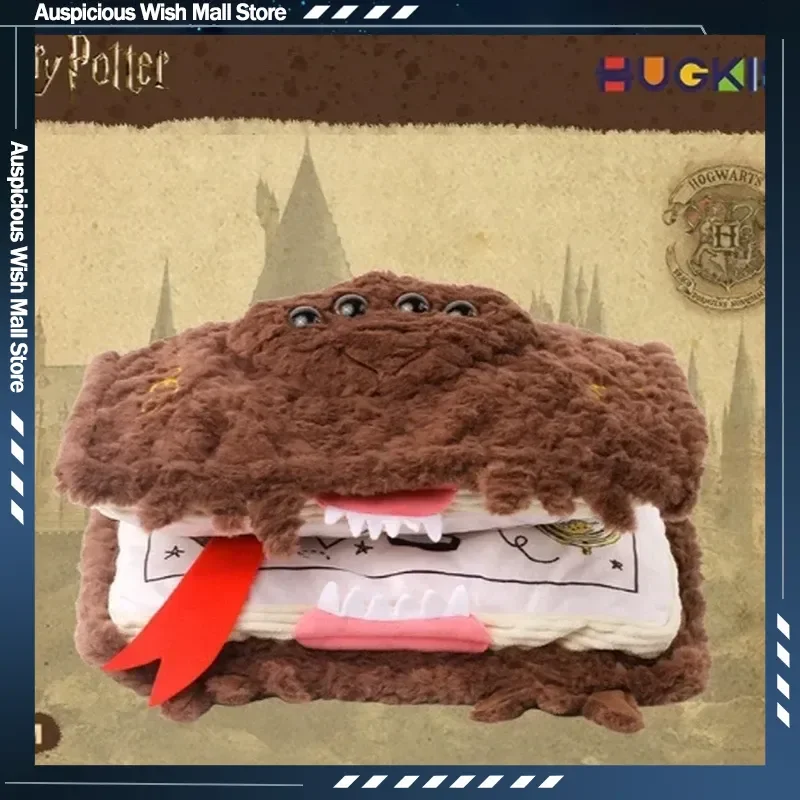 Hot Hugkis Harry Potter Monster Book Plush Toy Plush Pillow Pendant Magic School Decor Collectible For Adult Fans Holiday Gifts
