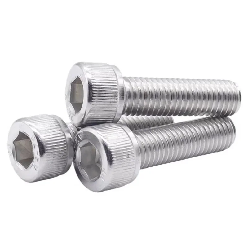 DIN912 Stainless Steel M1.4 M1.6 M2 M2.5 M3 M4 Allen Hexagon Hex Socket Head Cap Bolt Screw
