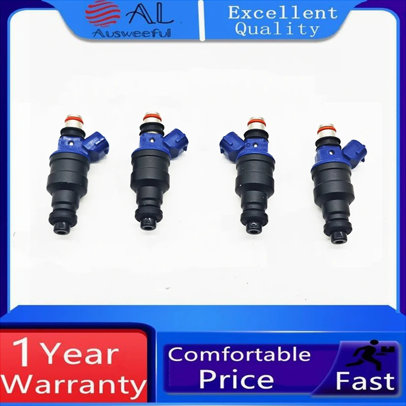 

4 шт. топливная форсунка 23250-02030 23209-02030 для Toyota Carina E AT190 4AFE AT191 7AFE 1992-1997, детали двигателя автомобиля, топливная форсунка