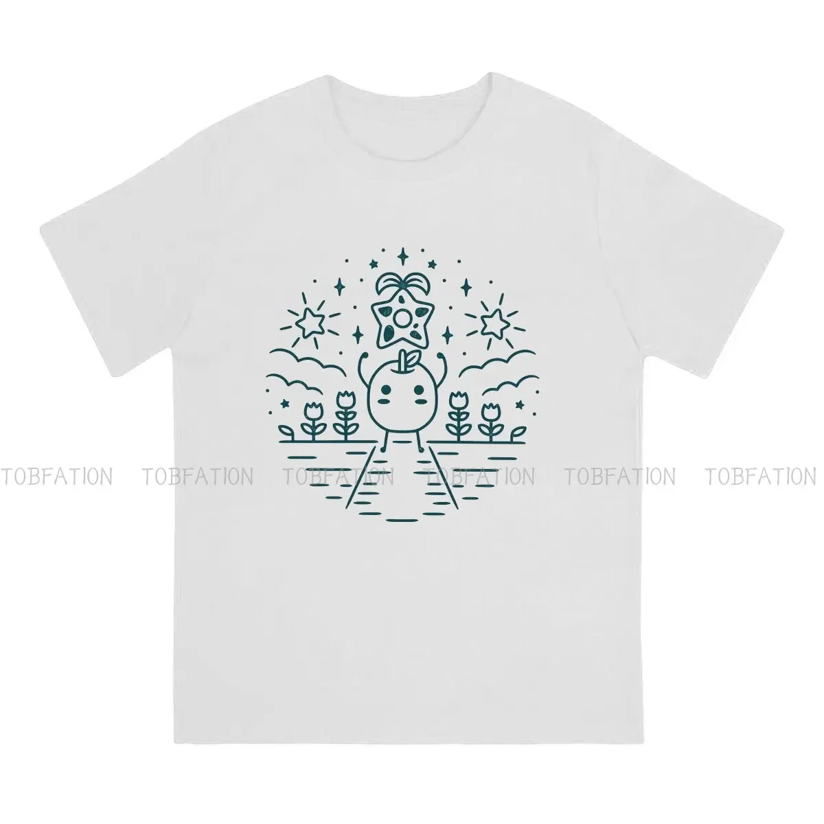 Junimo Harajuku TShirt Stardew Valley Game Abigail Sebastian Creative Tops Casual T Shirt Male Short Sleeve Unique Polyester