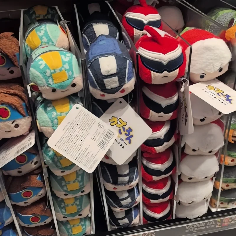 Capcom Genuine Japan Version Rockman X Exe Lying Plush Doll Soft Stuffed Toy Game Merch Collectible Gift In Stock Free Shipping