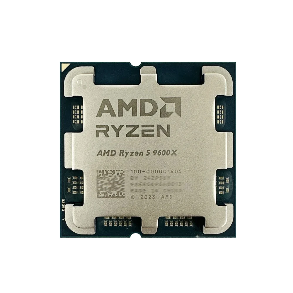 AMD Ryzen 5 9600x New R5 9600X 6-Core 12-Thread TDP 65W Integrated Graphics CPU Processor  5.4GHz Socket AM5 but No Fan
