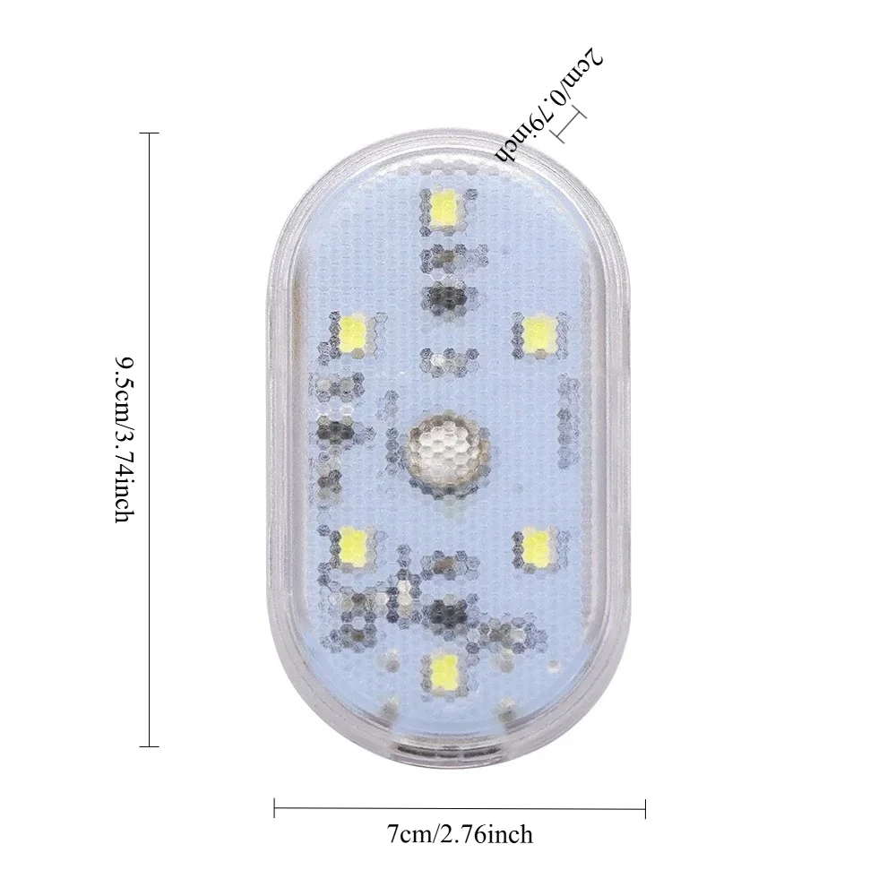 Magnetic LED Reading Lamp with Touch Sensor and USB Charging