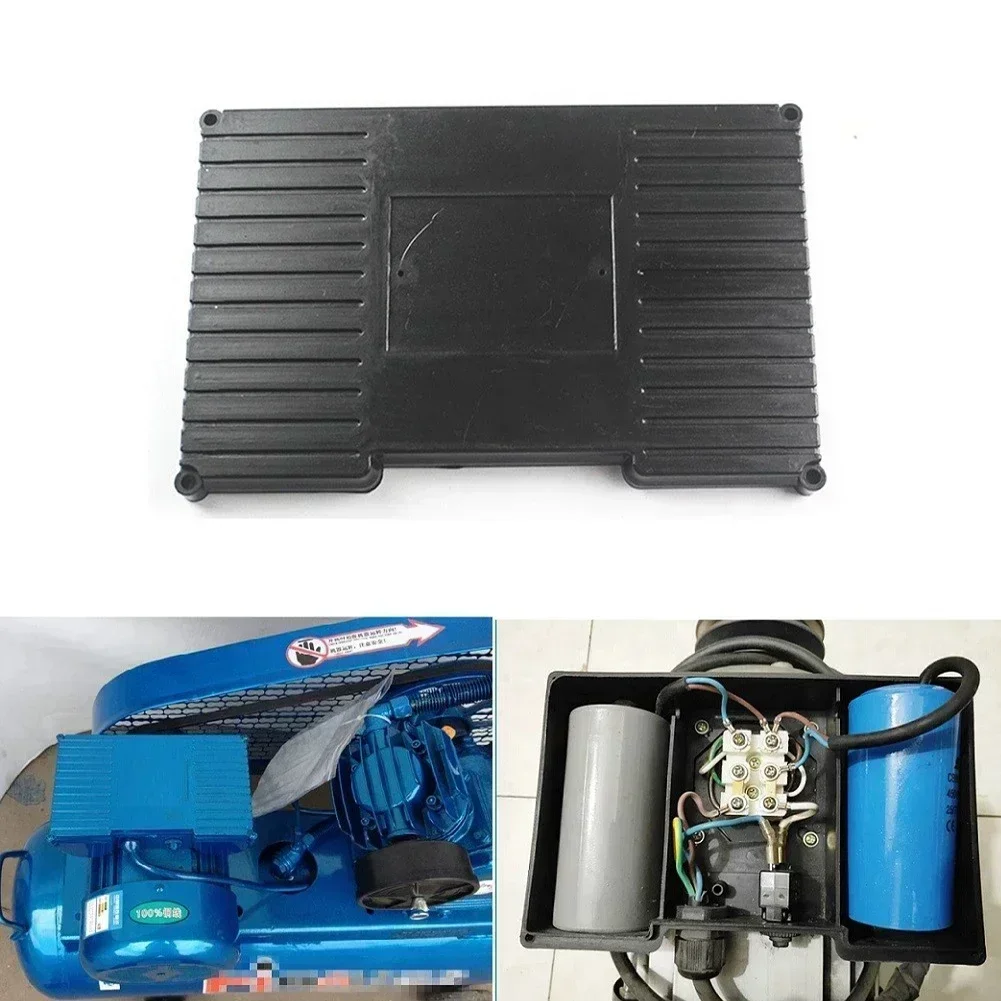 

Air Compressor Capacitor Box Motor Junction Box 220V Single-phase Motor Shell For 1.1KW/1.5KW/2.2KW Air Compressor Motor