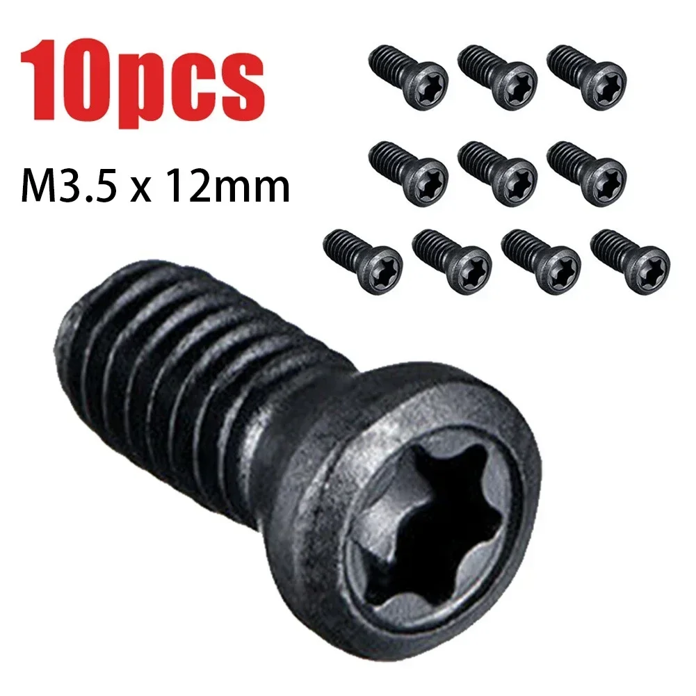 Screw Bolt Torx Screws 10pcs CNC Carbide Insert Torx Screw Inserts Lathe Steel Numerical Control Office Equipment