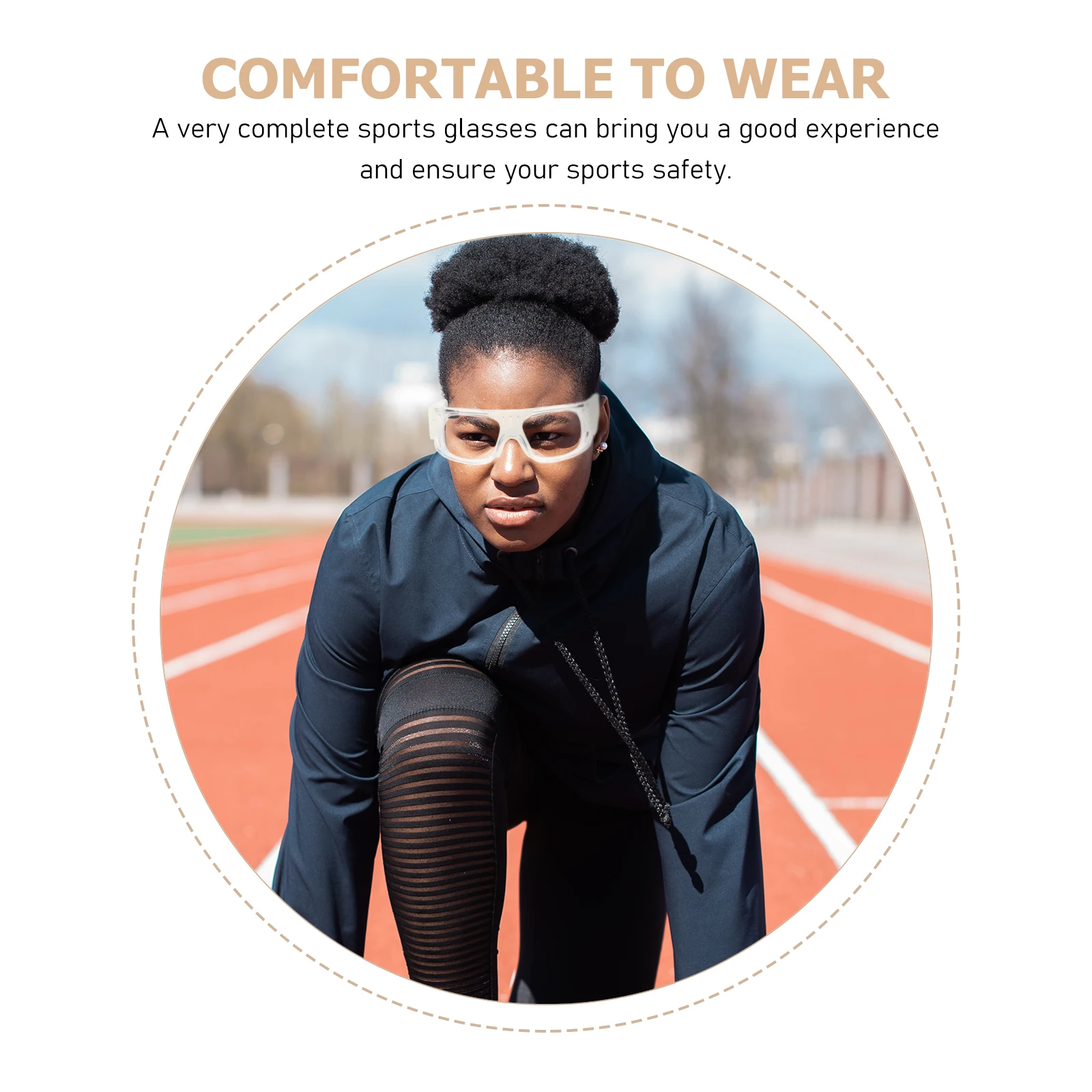 スポーツゴーグル 曇り止め アウトドア スポーツグラス 軽量で耐久性のある保護メガネ サイクリング バスケットボール サッカー用