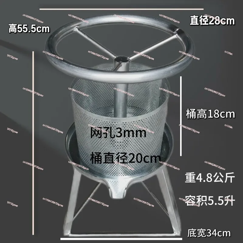 

Бытовой пресс для масла, небольшой пресс для масла для смазки и остатков жира, ручная соковыжималка для овощей