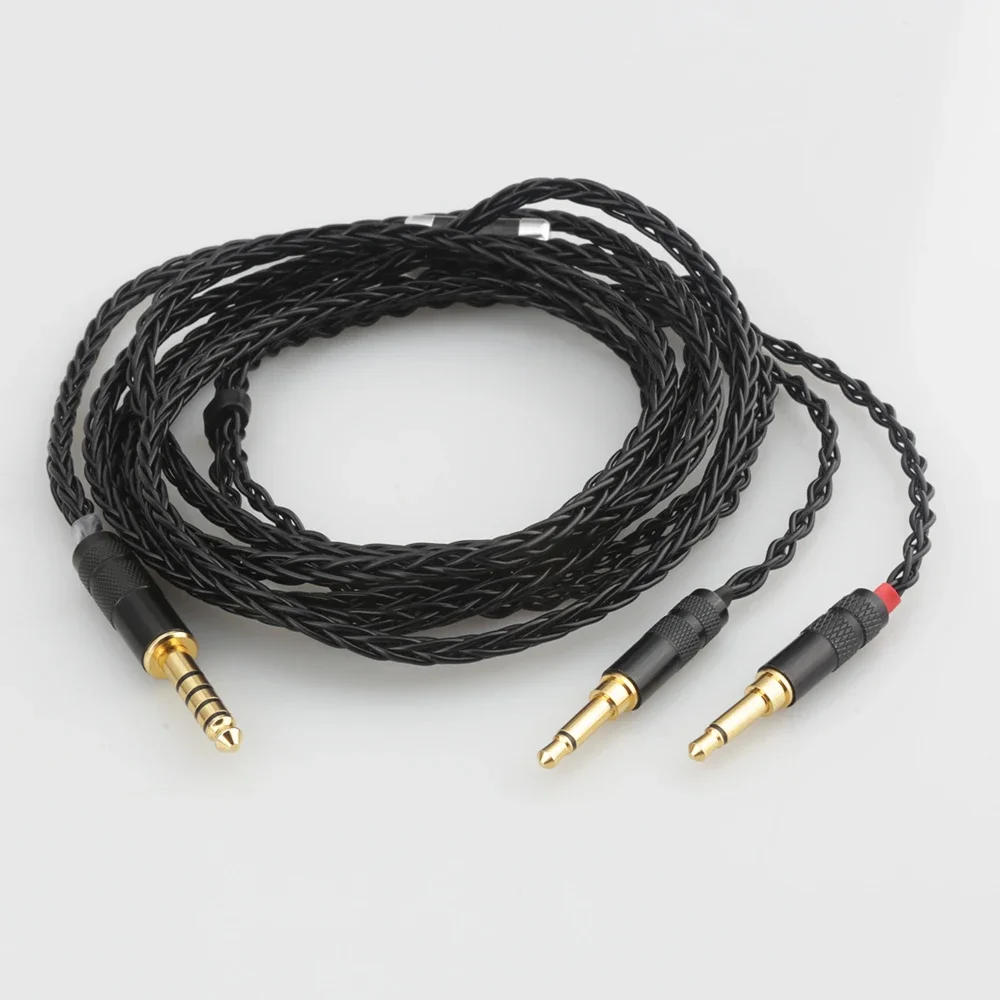 Audiocrast 8 Cores 4.4mm Balanced Upgrade Cable for Denon AH-D7200 AH-D5200 d9200 Headphone