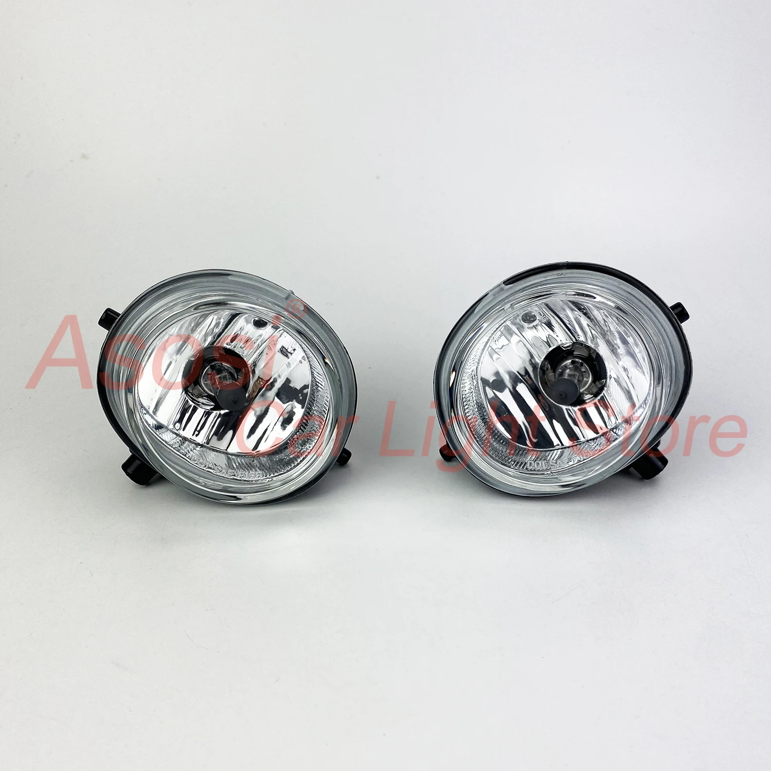 Bumper Fog Lights For Mazda 2 Demio Hatchback 2014-2022/CX-5 2013-2016 Passenger Driver Side H11 Bulb Clear Glass Lens