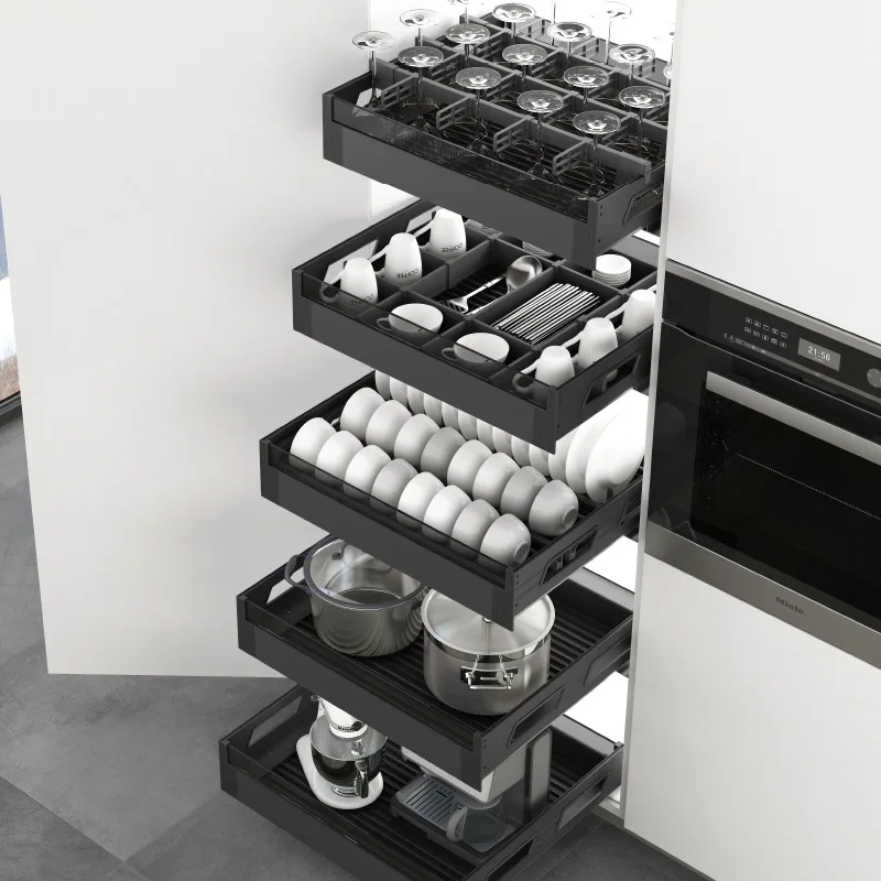 

Kitchen Cabinets Full Observation Deck Big Monster Tools Snacks High Cabinet Pull Basket